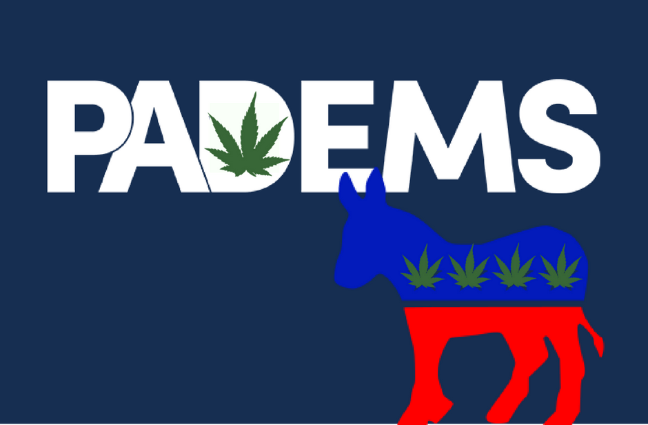 Medible review pennsylvania democratic party adopts marijuana legalization into policy platform