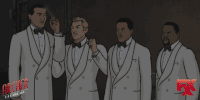 Archer gif passing a joint