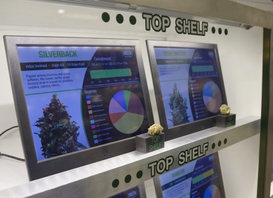 Medible review this colorado dispensary has a 270 degree viewing window into its grow 27