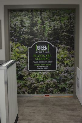 Medible review this colorado dispensary has a 270 degree viewing window into its grow 36