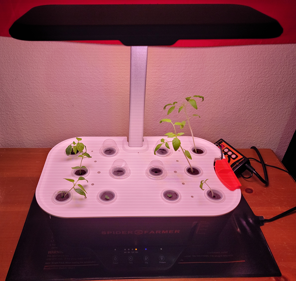 Spider Farmer Smart G12 Indoor Hydroponic Grow System