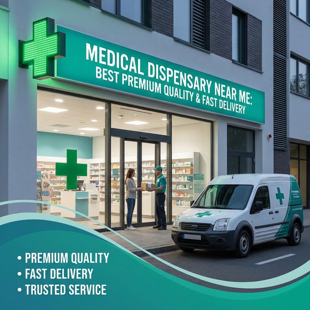Illustration of Medical Dispensary Near Me: Best Premium Quality & Fast Delivery